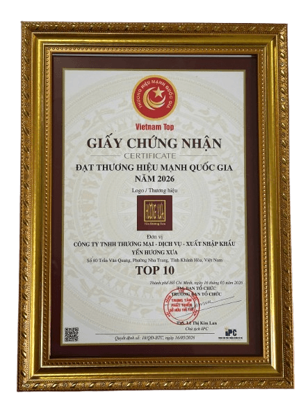 Giấy chứng nhận Thương Hiệu Mạnh Quốc Gia 2026